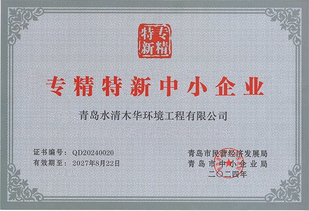 專精特新企業(yè)證書